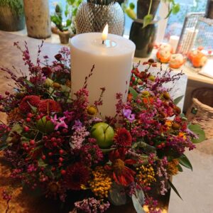 Efterårs hygge med Led- Lys.